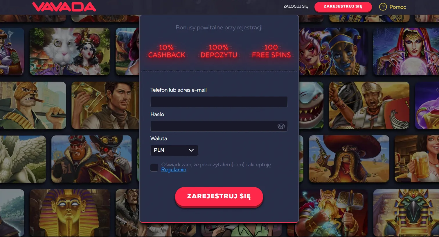 Rejestracja i Vavada logowanie – szybki start